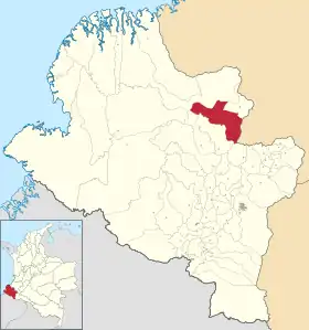 Localisation de El Rosario
