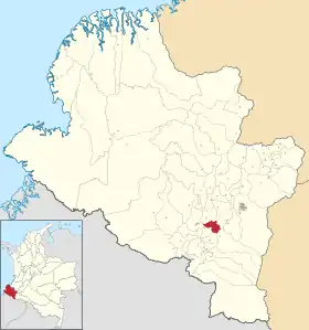 Localisation de Imués