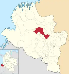 Localisation de Los Andes Sotomayor