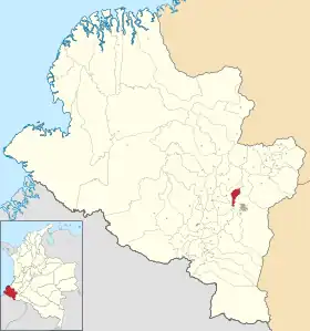 Localisation de Nariño