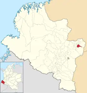 Localisation de San Bernardo