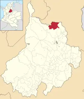 Localisation de El Playón