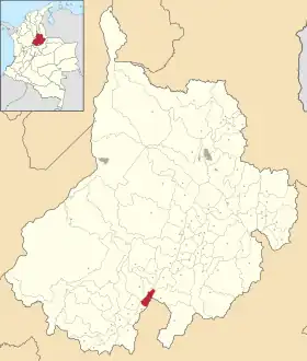 Localisation de San Benito