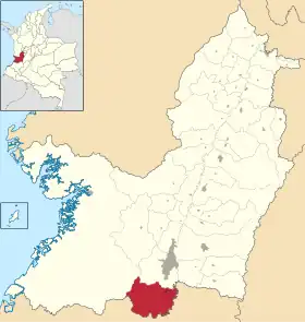 Localisation de Jamundí