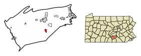 Localisation de Mount Holly Springs