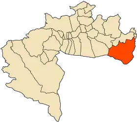 Localisation de El Feidh