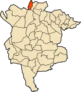 Localisation de Beni Ilmane