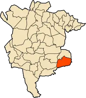 Localisation de Ouled Slimane