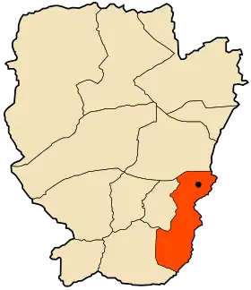 Localisation de Daïra d'Assela