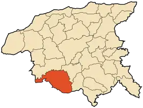 Localisation de Boukadir