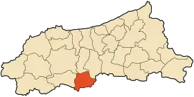 Localisation de Djimla