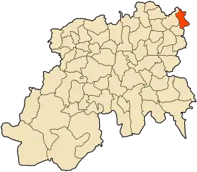 Localisation de Maghraoua