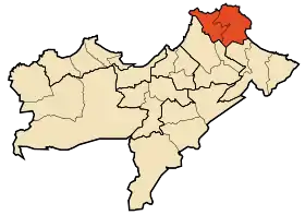 Localisation de Daïra d'Arzew