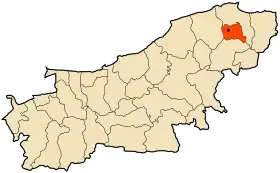 Localisation de Ben Choud