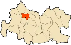 Localisation de Bordj Bou Naama