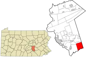 Localisation de Conewago Township
