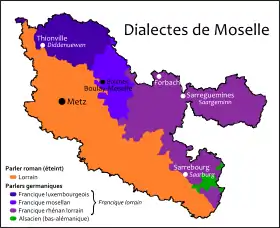 Image illustrative de l’article Francique lorrain