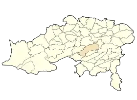 Localisation de Ben Foudhala El Hakania
