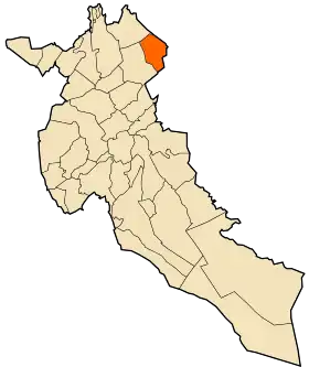 Localisation de Aïn Feka