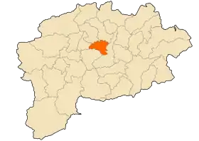 Localisation de Guelma