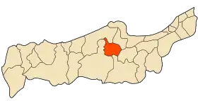 Localisation de Sidi Amar