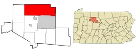 Localisation de Jones Township