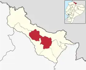 Localisation de Canton d'Espejo
