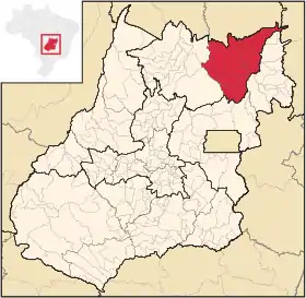 Microrégion de la Chapada dos Veadeiros