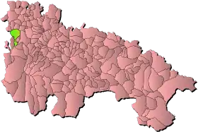 Localisation de Grañón