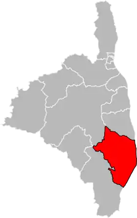 Canton de Ghisonaccia
