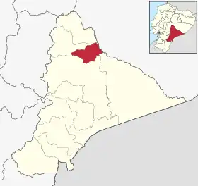 Localisation de Canton de Huamboya