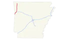 Image illustrative de l’article Interstate 540 (Arkansas)