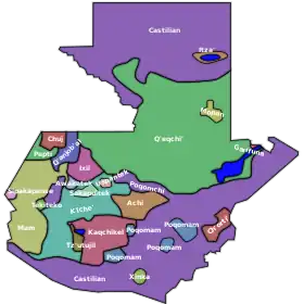 Image illustrative de l’article Langues au Guatemala