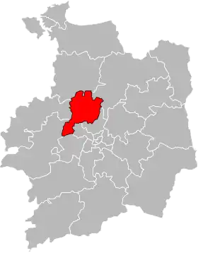 Canton de Melesse