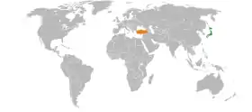 Japon et Turquie