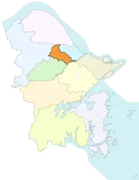 Localisation de Jiāngběi Qū