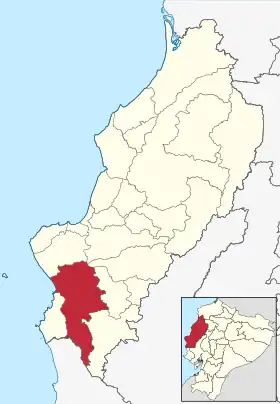 Localisation de Canton de Jipijapa
