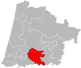 Canton de Coteau de Chalosse