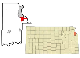 Localisation de Lansing