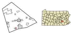 Localisation de Mount Gretna
