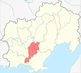 Localisation de Raïon de la Khassyne