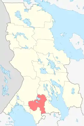 Localisation de Raïon de Priaja