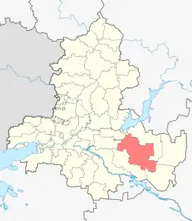 Localisation de Raïon de Zimovniki