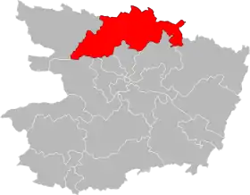 Canton de Tiercé