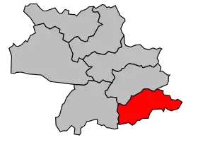 Canton de Francescas