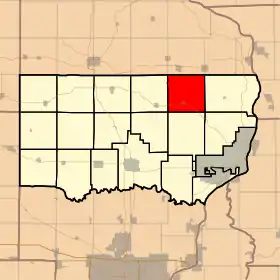 Localisation de Deep Creek Township