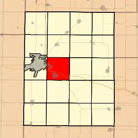 Localisation de Knox Township