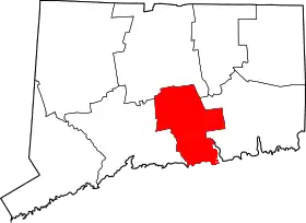Localisation de Comté de Middlesex(Middlesex County)