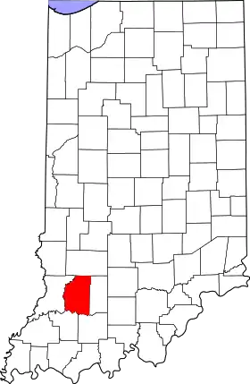 Localisation de Comté de Daviess(Daviess County)