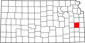 Localisation de Comté d’Anderson(Anderson County)